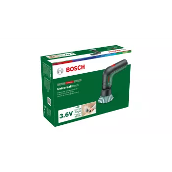 Bosch UniversalBrush integruotas belaidis 3,6 V šepetys, juodas, IPX5, baterija, ličio jonų, 1500 mAh, 3,6 V