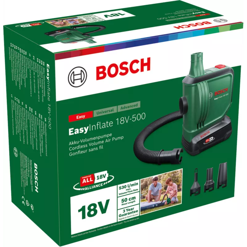 Bosch UniversalBrush integruotas belaidis 3,6 V šepetys, juodas, IPX5, baterija, ličio jonų, 1500 mAh, 3,6 V