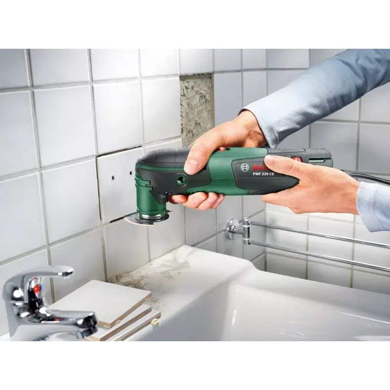 Bosch PMF 220 CE Set juoda, žalia 220 W 20000 OPM