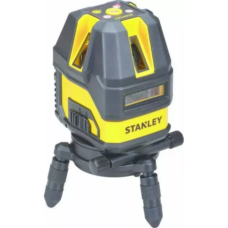 Lazerinis nivelyras STANLEY Multi-Line STHT77514-1 — raudonas lazeris, 4 vertikalios ir 1 horizontali linija