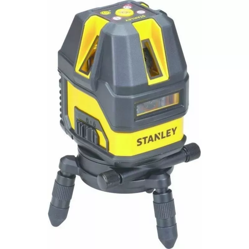 Lazerinis nivelyras STANLEY Multi-Line STHT77514-1 — raudonas lazeris, 4 vertikalios ir 1 horizontali linija