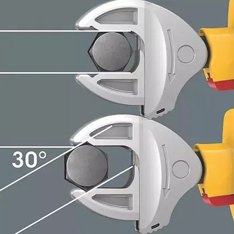 Wera 6004 Joker VDE 4 Set 1 izoliuotų veržliarakčių rinkinys (VDE)