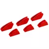 Atsarginė dalis vamzdžių veržliarakčiui Knipex 86 09 250 V01 raudonas plastikas 6 vnt.
