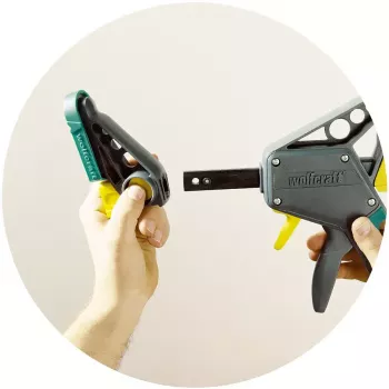 Vienos rankos gnybtas wolfcraft EHZ PRO 150 mm