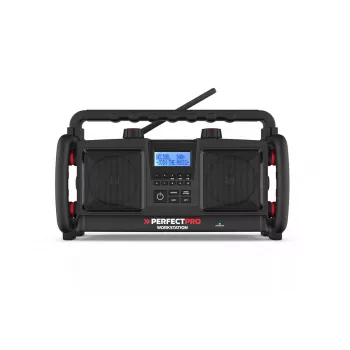 Nešiojamas radijas Perfectpro Workstation DAB+ FM 20W