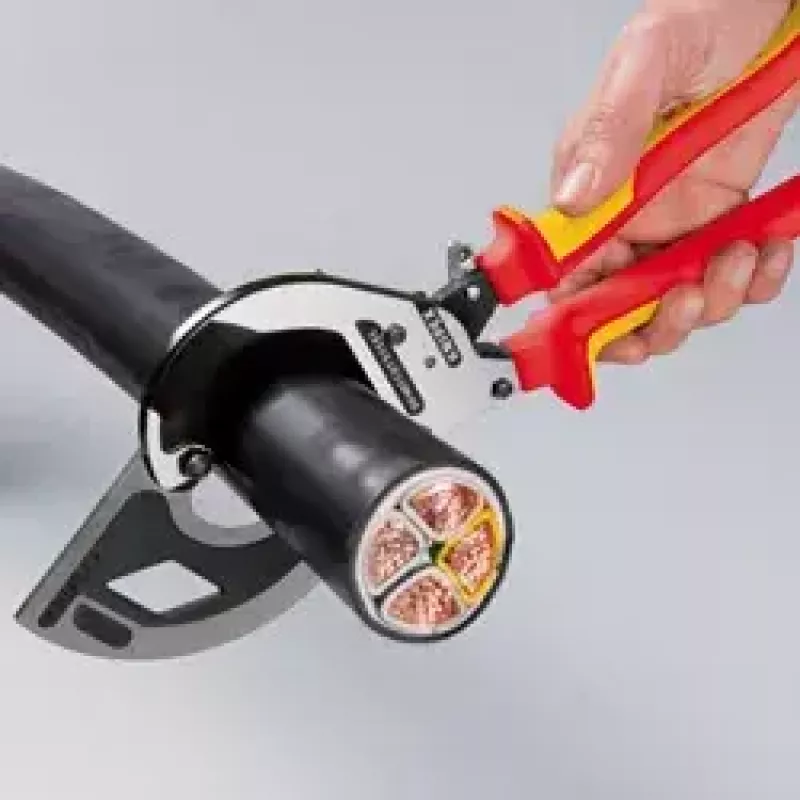 Knipex 95 36 320 kabelių pjovikliai, 320 mm, juodinti