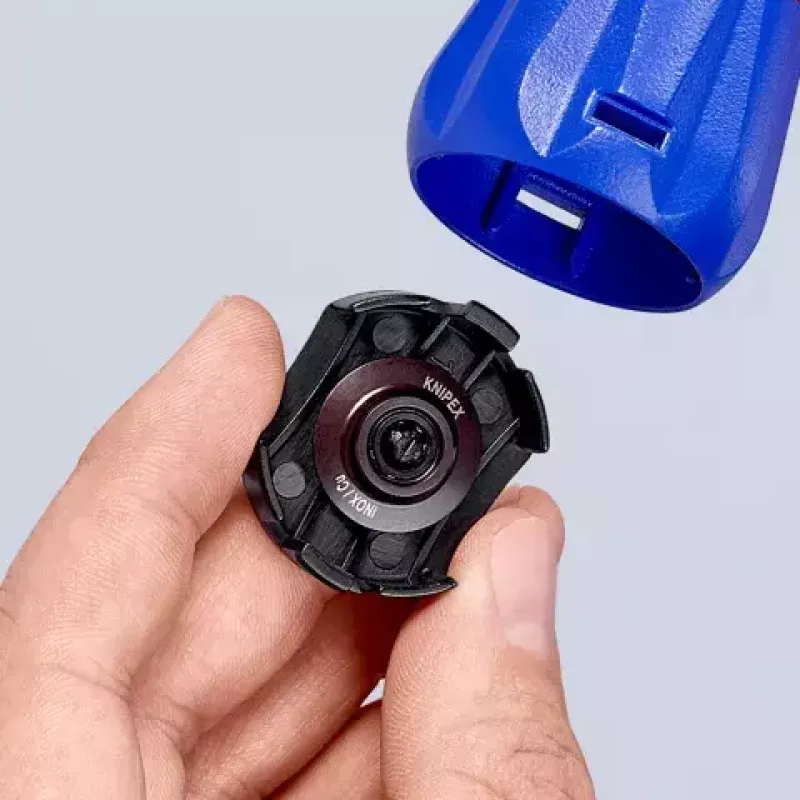 Vamzdžių pjovimo įrankis Knipex 90 31 03 BK, tinka variui, žalvariui, plienui