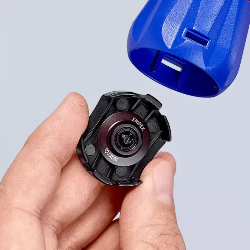 Vamzdžių pjovimo įrankis Knipex 90 31 03 BK, tinka variui, žalvariui, plienui