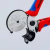 Vamzdžių žirklės Knipex 90 25 25, aliuminio, juodos/mėlynos/raudonos, 210 mm