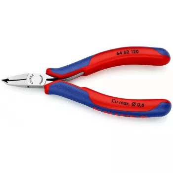 Knipex KP-6462120 replės – galinės karpymo replės elektronikai, 120 mm