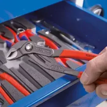 Įrankių rinkinys Knipex 00 20 01 V17 replės putplasčio dėkle