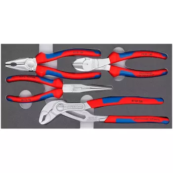 Įrankių rinkinys Knipex 00 20 01 V17 replės putplasčio dėkle