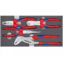 Įrankių rinkinys Knipex 00 20 01 V17 replės putplasčio dėkle