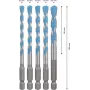 Bosch Expert HEX-9 mūro grąžtų rinkinys 5 vnt.