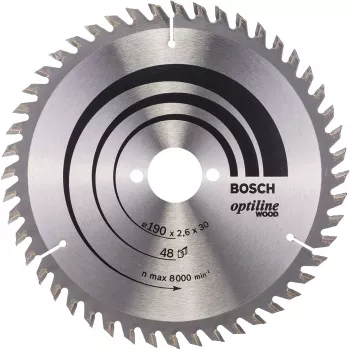 Bosch Optiline diskinis pjūklas medienai, 19 cm, 1 vnt.