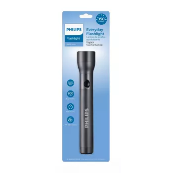 Philips SFL4003T/10 žibintuvėlis juodas Push LED