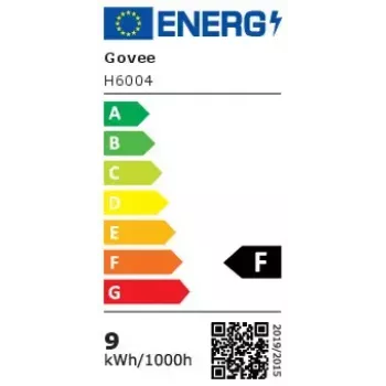 Govee Smart Wifi&BLE lemputė 800 lm — E27, 9 W, Wi‑Fi/Bluetooth, balta