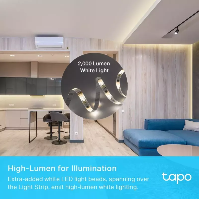 Universali LED juosta TP-Link Tapo Smart Wi-Fi Light Strip 5 m (Tapo L930-10)