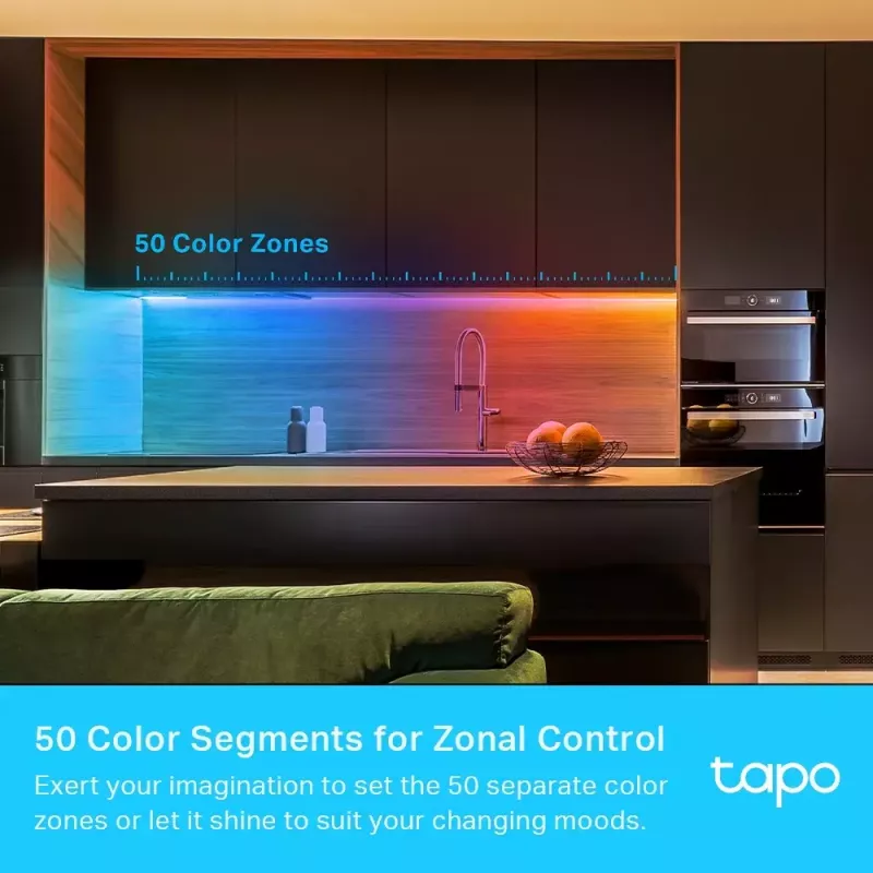Universali LED juosta TP-Link Tapo Smart Wi-Fi Light Strip 5 m (Tapo L930-10)