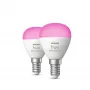 Philips Hue White and colour ambience Lustre P45 E14 išmani lemputė (2 vnt.)
