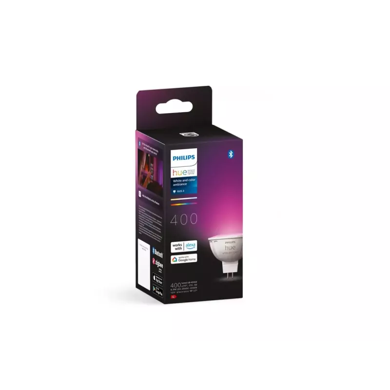 Prožektorius Philips Hue White and colour ambience MR16, GU53, 6,3 W, Bluetooth/Zigbee