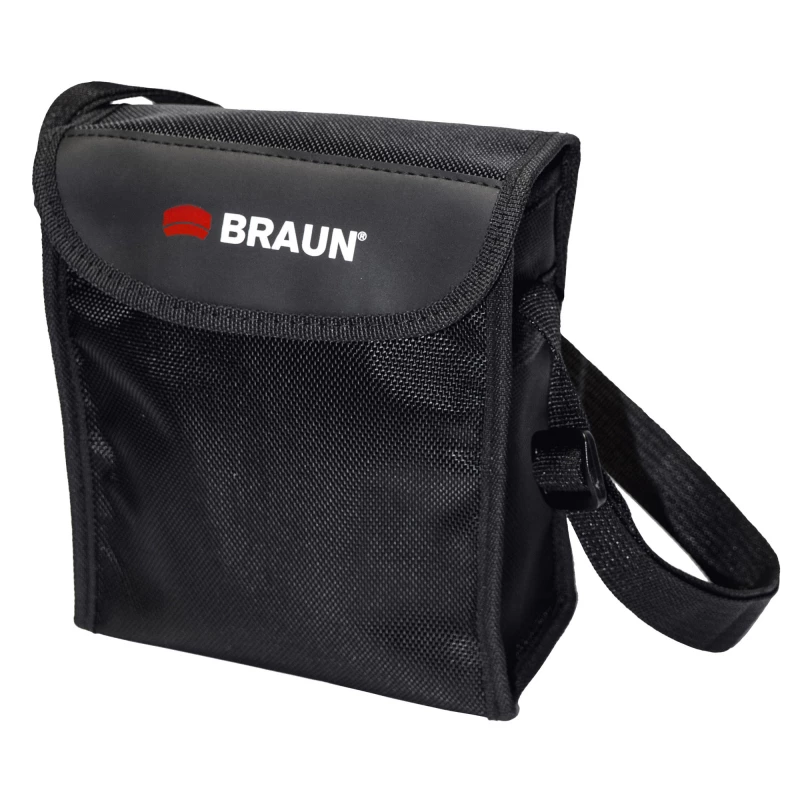 BRAUN Compagno 8x50 WP žiūronai BAK-4, juodi