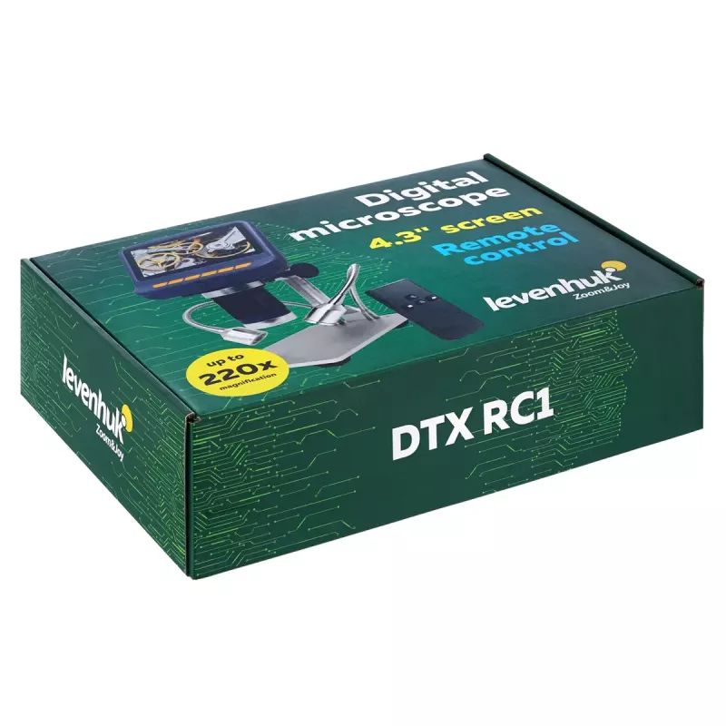 Skaitmeninis mikroskopas Levenhuk DTX RC1 220×