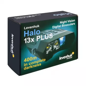 Žiūronai Levenhuk Halo 13x Plus 13x didinimas juodi