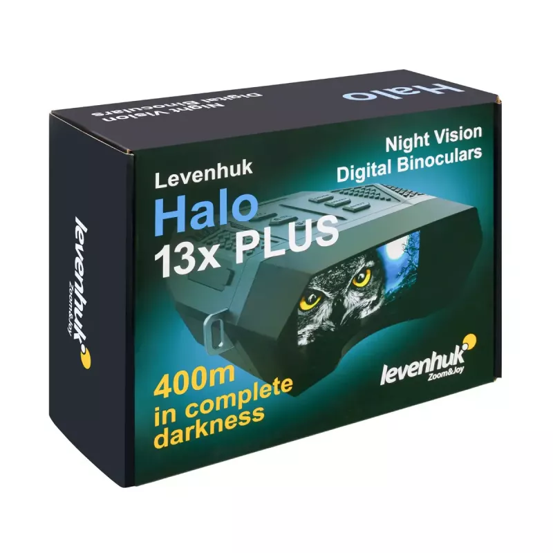 Žiūronai Levenhuk Halo 13x Plus 13x didinimas juodi