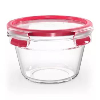 EMSA CLIP & CLOSE N10404 apvalus indas 0,9 l skaidrus 1 vnt.