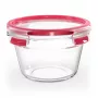 EMSA CLIP & CLOSE N10404 apvalus indas 0,9 l skaidrus 1 vnt.