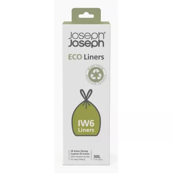 Plastikiniai maišeliai Joseph Joseph IW 6 pilki 20 vnt., plotis 580 mm, aukštis 505 mm