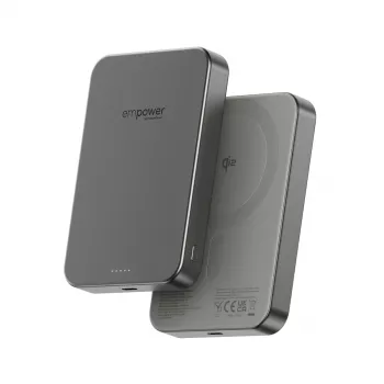 PanzerGlass empower by empower Bank 10000mAh Titanium – nešiojamas maitinimo blokas