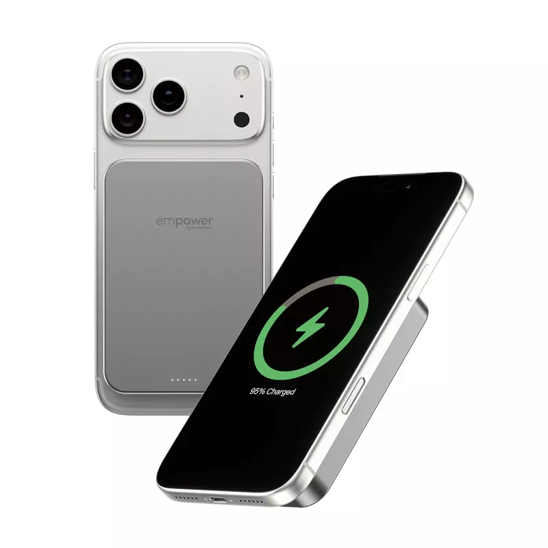 PanzerGlass empower by empower Bank 10000mAh Titanium – nešiojamas maitinimo blokas