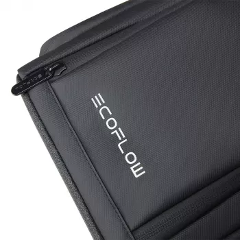 Nešiojimo dėklas EcoFlow TRAIL DC nešiojamai elektrinei stočiai, Juoda, 220×120×230 mm