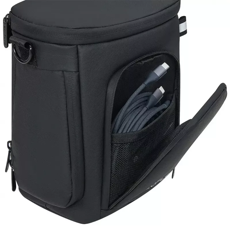 Nešiojimo dėklas EcoFlow TRAIL DC nešiojamai elektrinei stočiai, Juoda, 220×120×230 mm