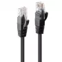 Tinklo kabelis Lindy 1 m Cat.6 RJ-45 U/UTP juodas
