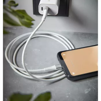 USB kabelis Intenso CABLE USB-A TO USB-C 1,5 m 480 Mbit/s baltas