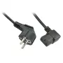 Lindy 30345 maitinimo laidas smėlio spalvos 2 m CEE7/7 C13 mova