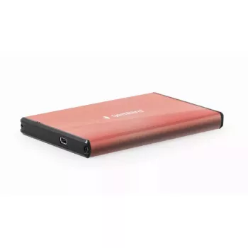 Išorinis HDD dėklas Gembird EE2-U3S-3-P, 2.5 colio SATA diskams, vienvietis, 5 Gbit/s, rožinis