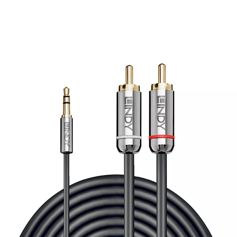 Lindy Cromo Line 0,5 m 3,5 mm lizdas – RCA garso laidas
