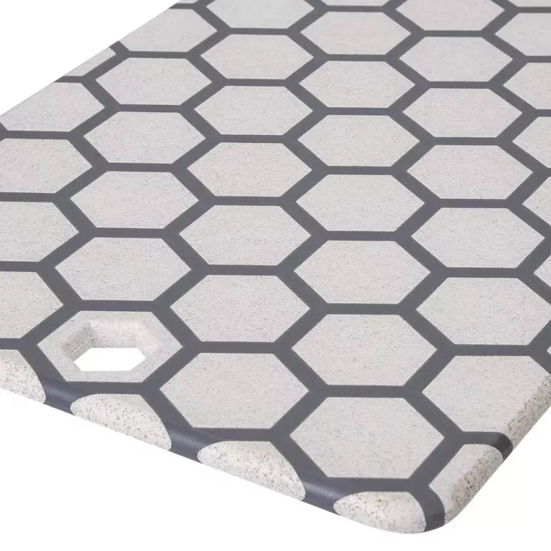 Pjaustymo lenta RESTO 95401 stačiakampė plastikinė 138×200×8 mm pilka/balta