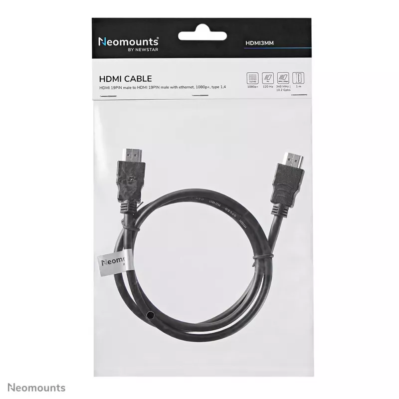 Neomounts HDMI3MM HDMI kabelis 1 m