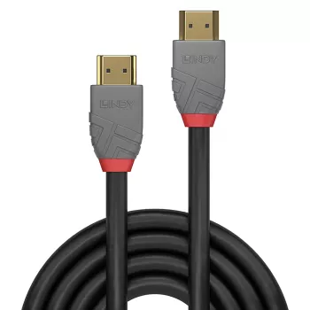 Lindy 2 m aukštos spartos HDMI laidas, Anthra Line
