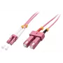 Lindy 46361 InfiniBand / šviesolaidinis kabelis 2 m LC SC Rožinis