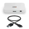 USB šakotuvas Lindy USB 3.0 Hub Basic 4 prievadai