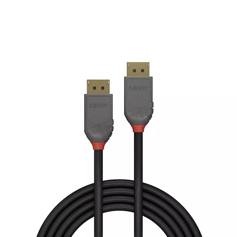 DisplayPort laidas Lindy 2 m DisplayPort 1.4 laidas Anthra Line