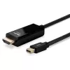 Lindy 1m Mini DisplayPort į HDMI 10.2G laidas