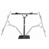 Gembird WM-55ST-03 sieninis TV laikiklis 32–55 col., VESA iki 400x400, pakreipimas -18°/5°, pasukimas ±90°, max apkrova 35 kg, juodas