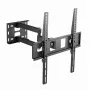 Gembird WM-55ST-03 sieninis TV laikiklis 32–55 col., VESA iki 400x400, pakreipimas -18°/5°, pasukimas ±90°, max apkrova 35 kg, juodas